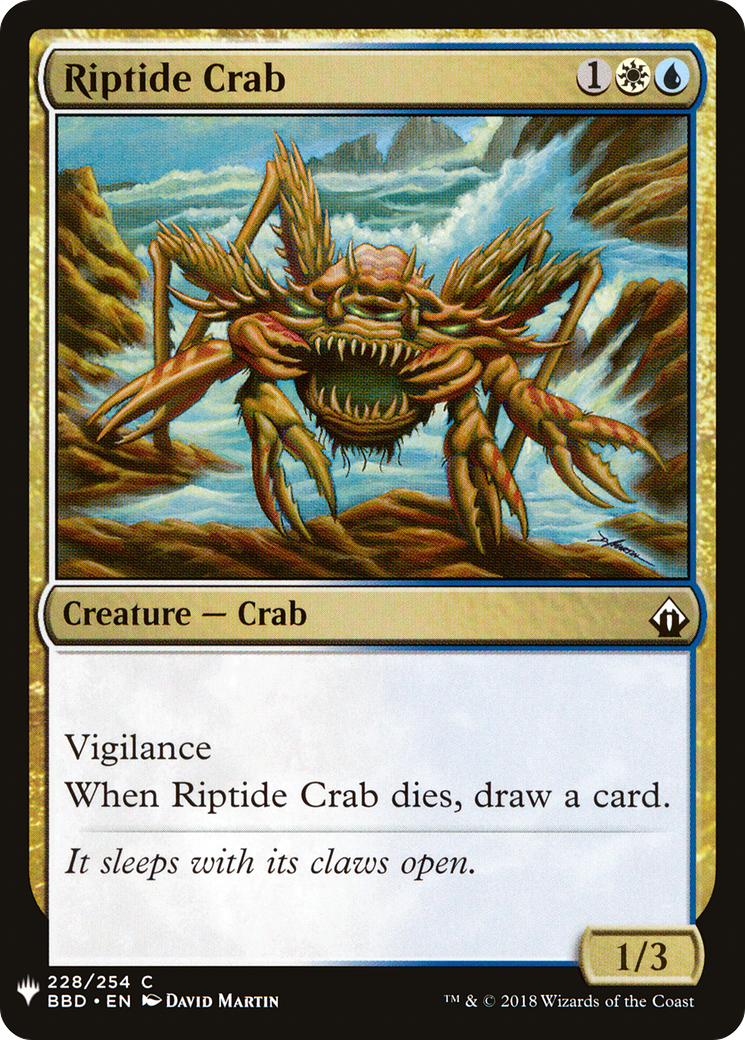 Riptide Crab [Mystery Booster]-1