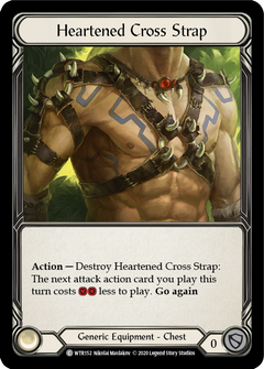 Heartened Cross Strap [U-WTR152] (Welcome to Rathe Unlimited)  Unlimited Rainbow Foil-2