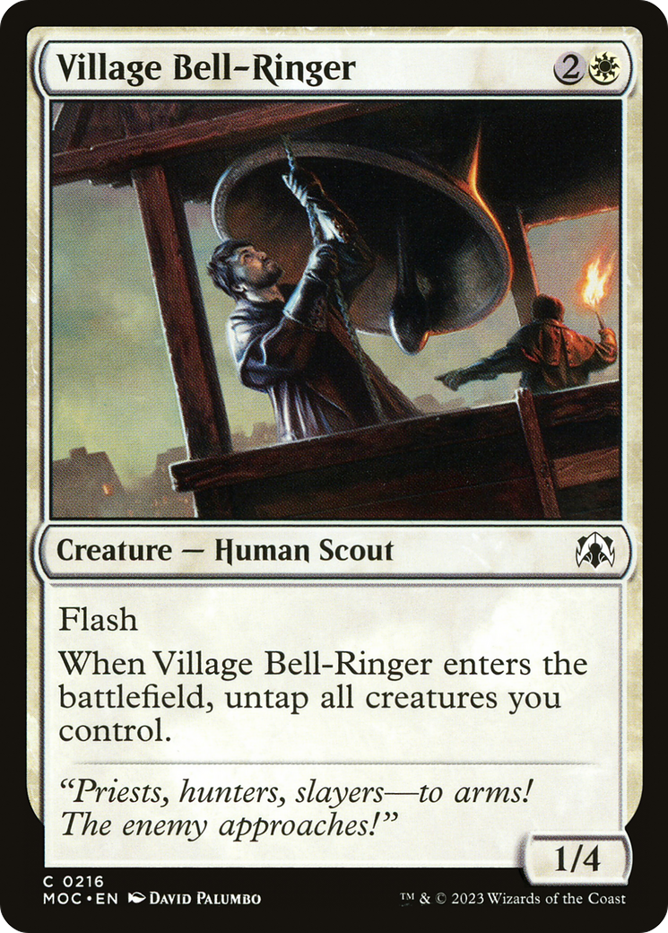Village Bell-Ringer (MOC-216) - March of the Machine Commander-1