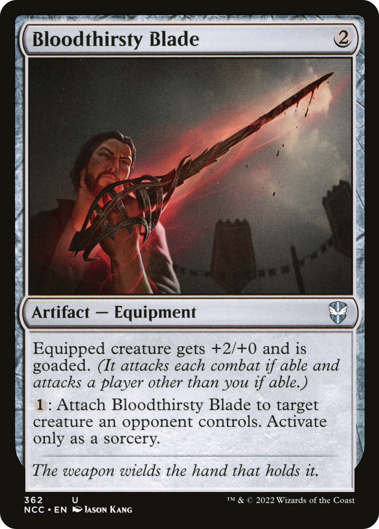 Bloodthirsty Blade [Streets of New Capenna Commander]-1