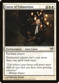 Curse of Exhaustion [Dark Ascension]-1