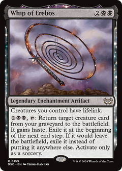 Whip of Erebos (DSC-159) - Duskmourn: House of Horror Commander-1