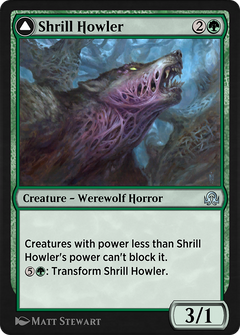 Shrill Howler // Howling Chorus (SIR-214) - Shadows over Innistrad Remastered-1