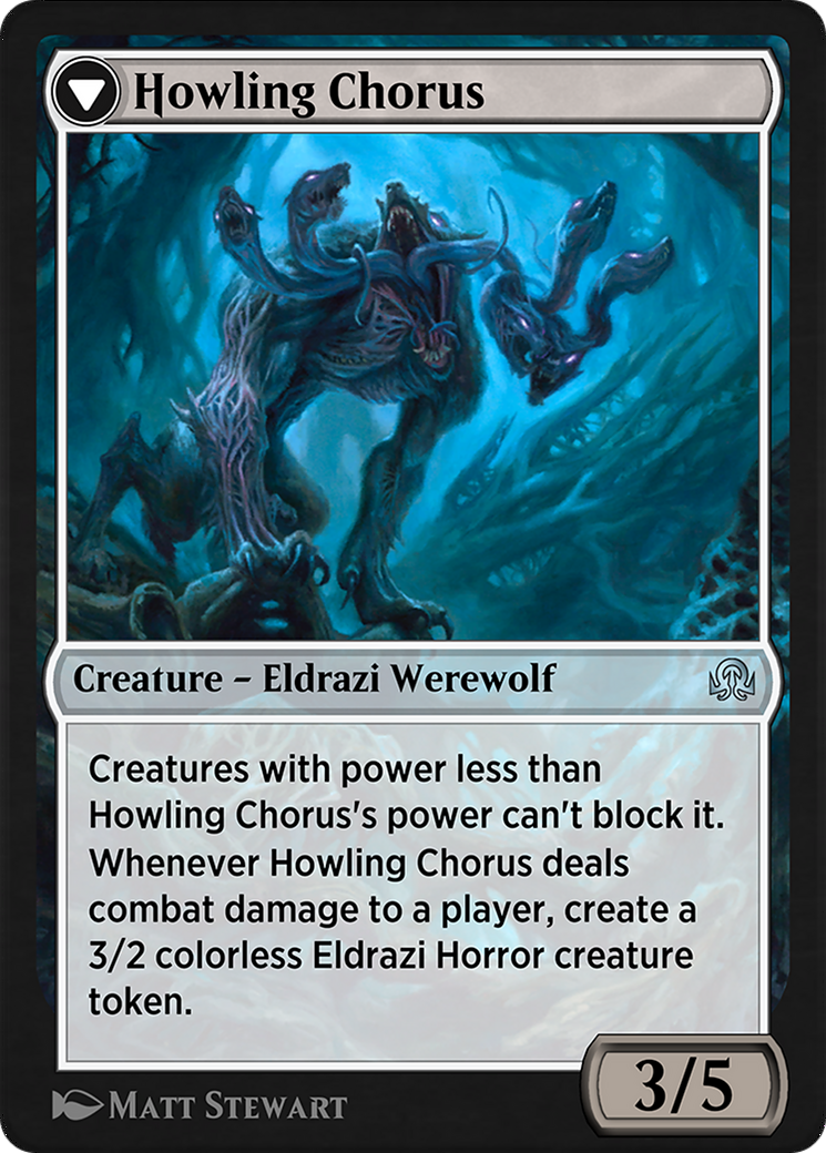 Shrill Howler // Howling Chorus (SIR-214) - Shadows over Innistrad Remastered-2