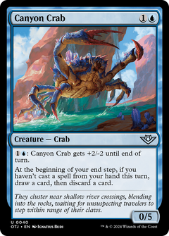 Canyon Crab [Outlaws of Thunder Junction]-1