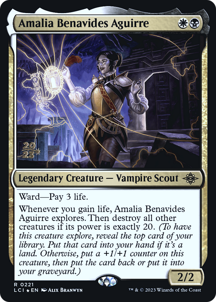 Amalia Benavides Aguirre [The Lost Caverns of Ixalan Prerelease Cards]-1