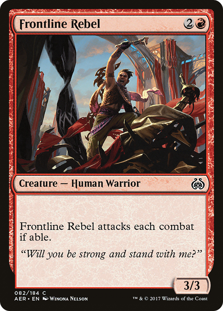 Frontline Rebel [Aether Revolt]-1