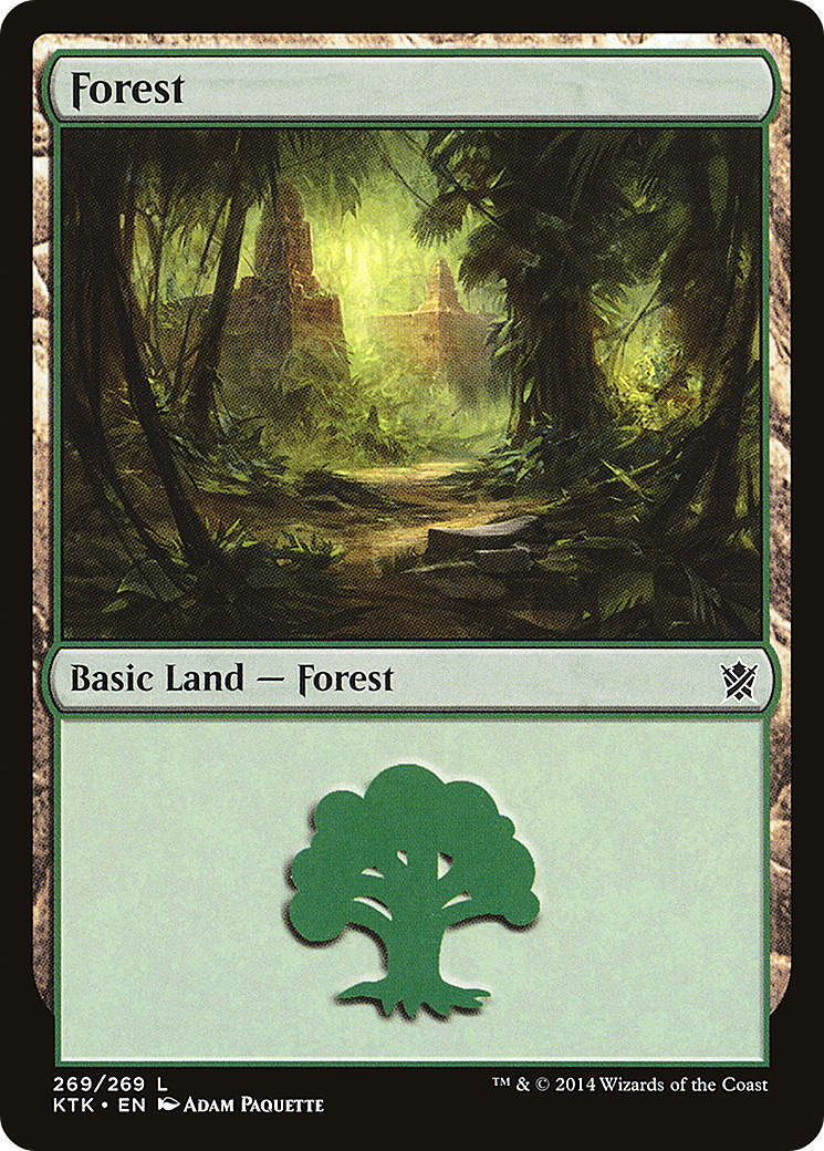 Forest (269) [Khans of Tarkir]-1