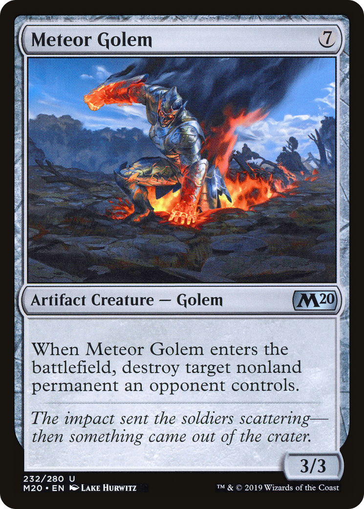 Meteor Golem [Core Set 2020]-1