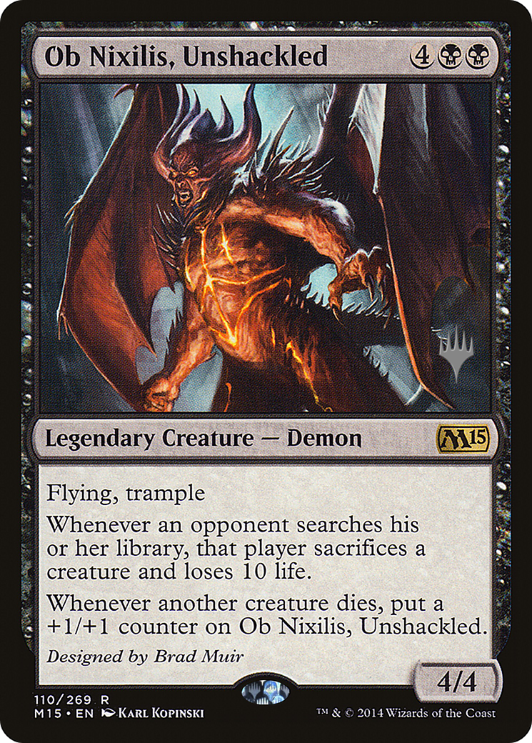 Ob Nixilis, Unshackled [Magic 2015 Promos]-1