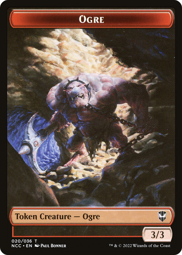 Ogre (TNCC-020) - New Capenna Commander Tokens Foil-1