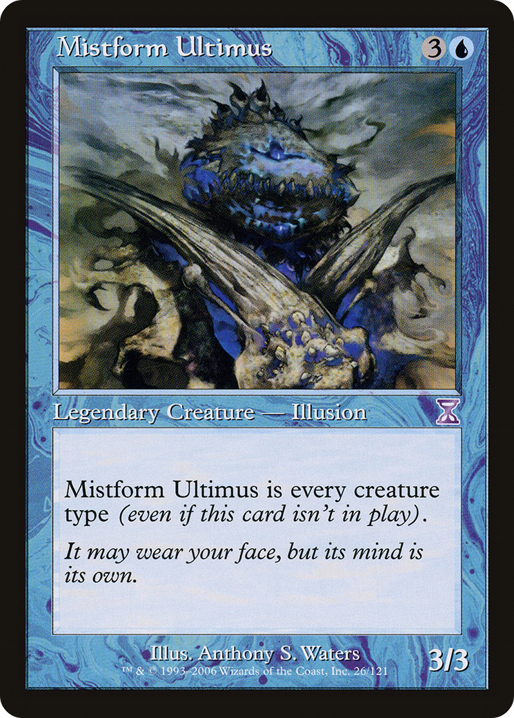 Mistform Ultimus [Time Spiral Timeshifted]-1