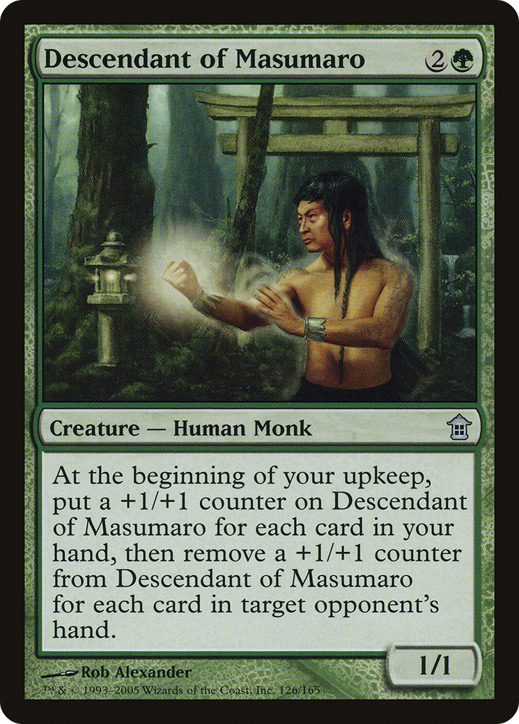 Descendant of Masumaro [Saviors of Kamigawa]-1