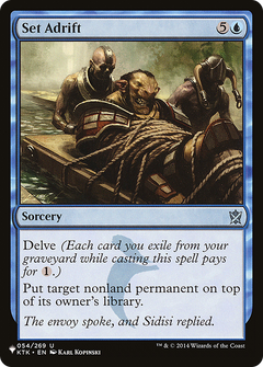 Set Adrift [The List]-1