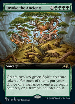Invoke the Ancients (Extended Art) [Kamigawa: Neon Dynasty]-1