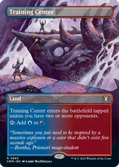 Training Center (Borderless Alternate Art) [Commander Masters]-1