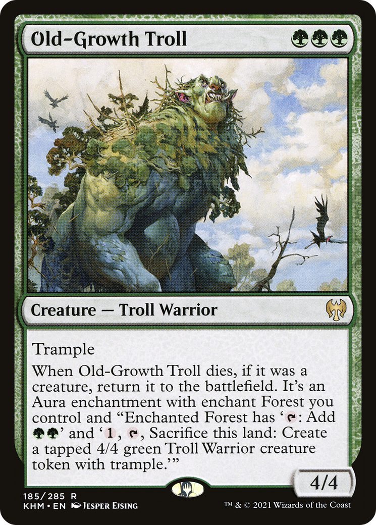 Old-Growth Troll [Kaldheim]-1