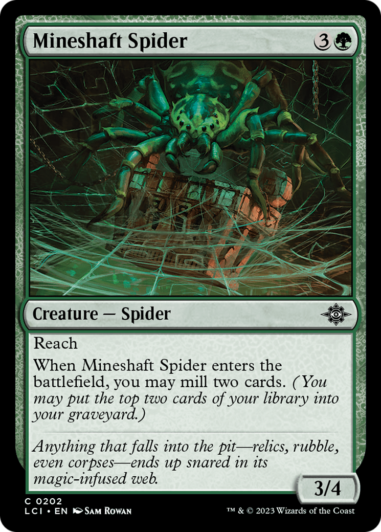 Mineshaft Spider [The Lost Caverns of Ixalan]-1