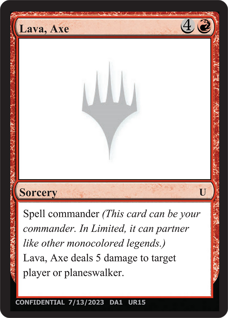 Lava, Axe (UNK-UR15) - Unknown Event-1