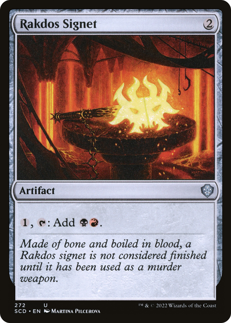 Rakdos Signet [Starter Commander Decks]-1