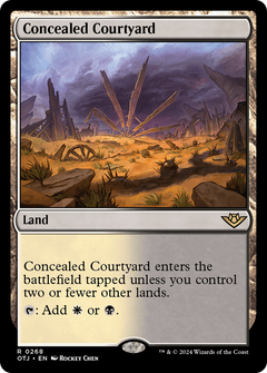 Concealed Courtyard [Outlaws of Thunder Junction]-1