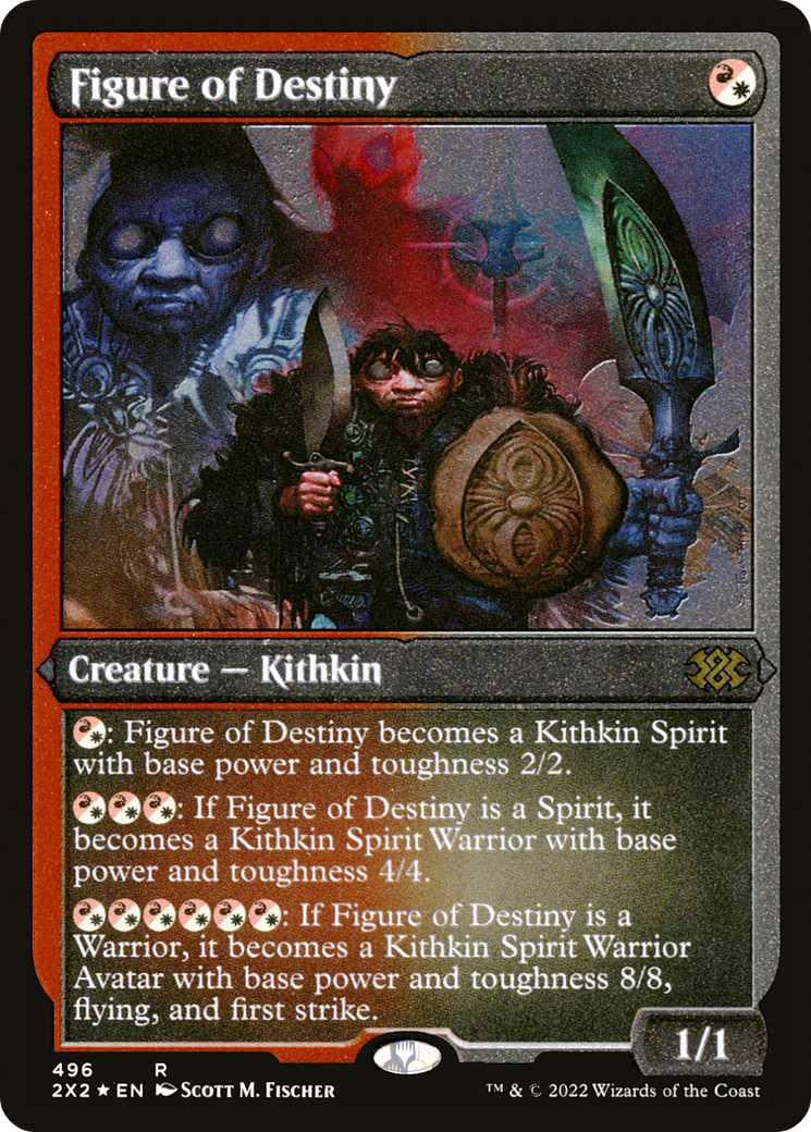 Figure of Destiny (Foil Etched) [Double Masters 2022]-1