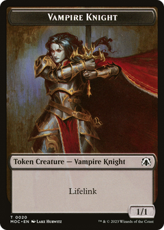 Vampire Knight (TMOC-020) - March of the Machine Commander Tokens-1