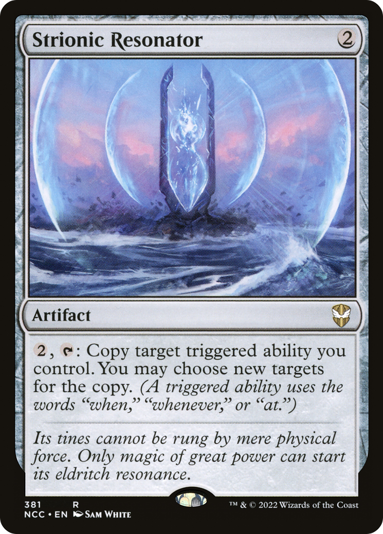 Strionic Resonator [Streets of New Capenna Commander]-1