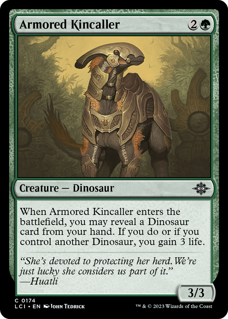 Armored Kincaller [The Lost Caverns of Ixalan]-1