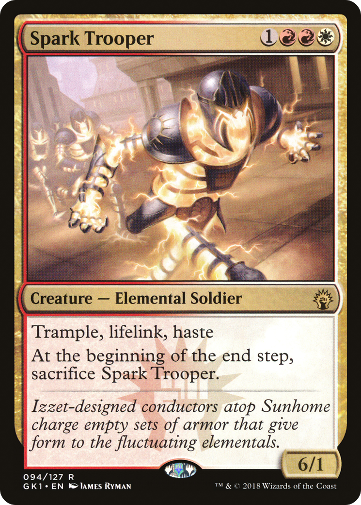 Spark Trooper [Guilds of Ravnica Guild Kit]-1