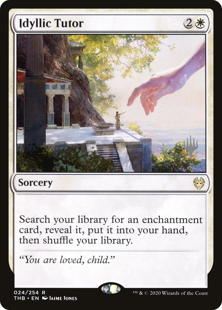 Idyllic Tutor (Promo Pack) [Theros Beyond Death Promos]-1