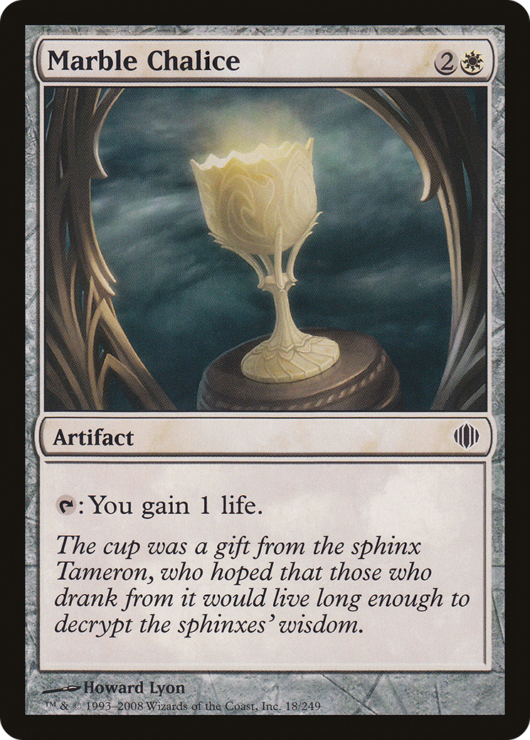 Marble Chalice [Shards of Alara]-1