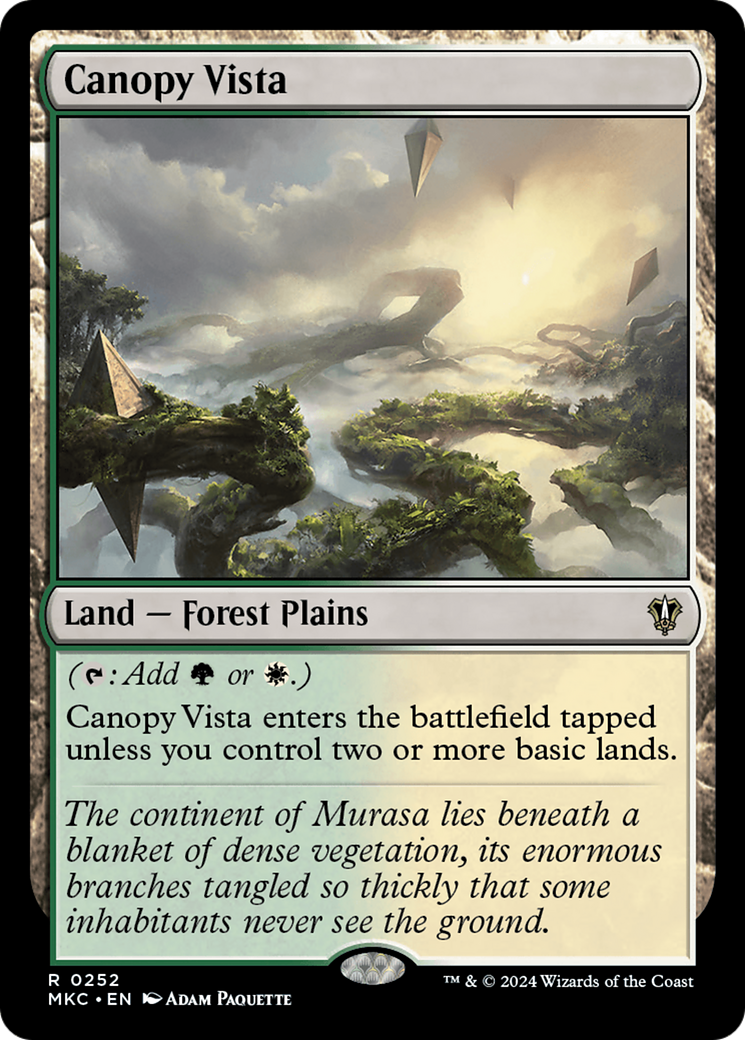 Canopy Vista [Murders at Karlov Manor Commander]-1