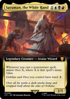 Saruman, the White Hand (Extended Art) [The Lord of the Rings: Tales of Middle-Earth Commander]-1