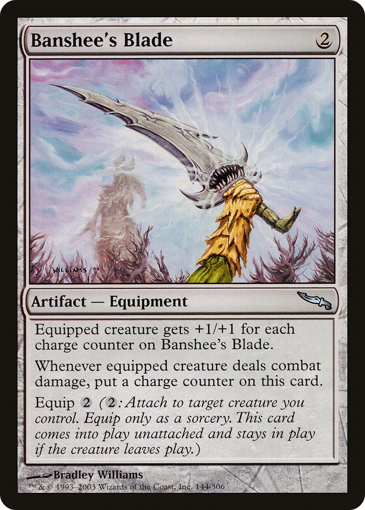 Banshee's Blade [Mirrodin]-1