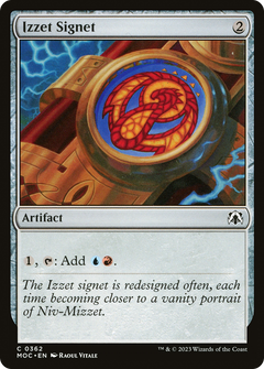 Izzet Signet [March of the Machine Commander]-1
