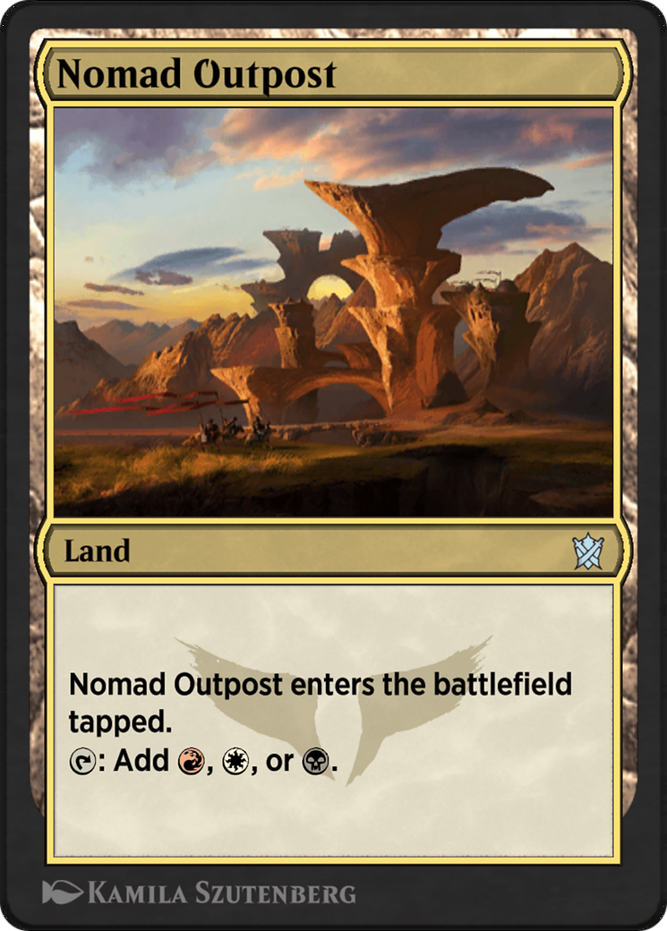 Nomad Outpost (KTK-237Y) - Khans of Tarkir-1