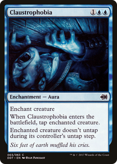 Claustrophobia [Duel Decks: Merfolk vs. Goblins]-1