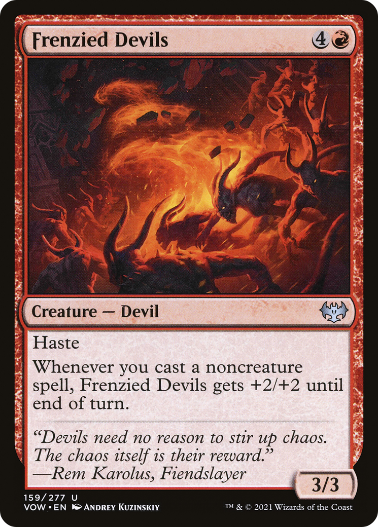 Frenzied Devils [Innistrad: Crimson Vow]-1