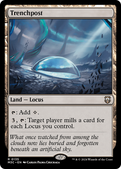 Trenchpost (Extended Art) [Modern Horizons 3 Commander]-1