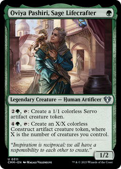 Oviya Pashiri, Sage Lifecrafter [Commander Masters]-1