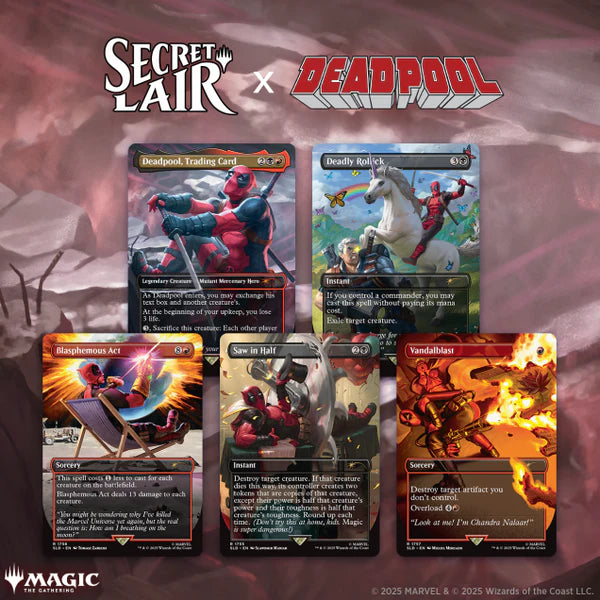 Magic Secret Lair -Marvels Deadpool Regular Edition