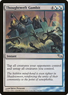 Thoughtweft Gambit [Shadowmoor]-1
