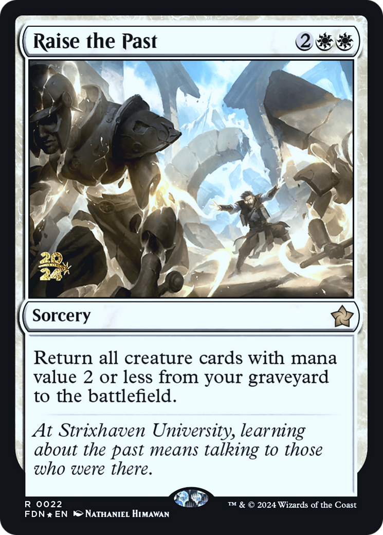Raise the Past [Foundations Prerelease Promos]-1