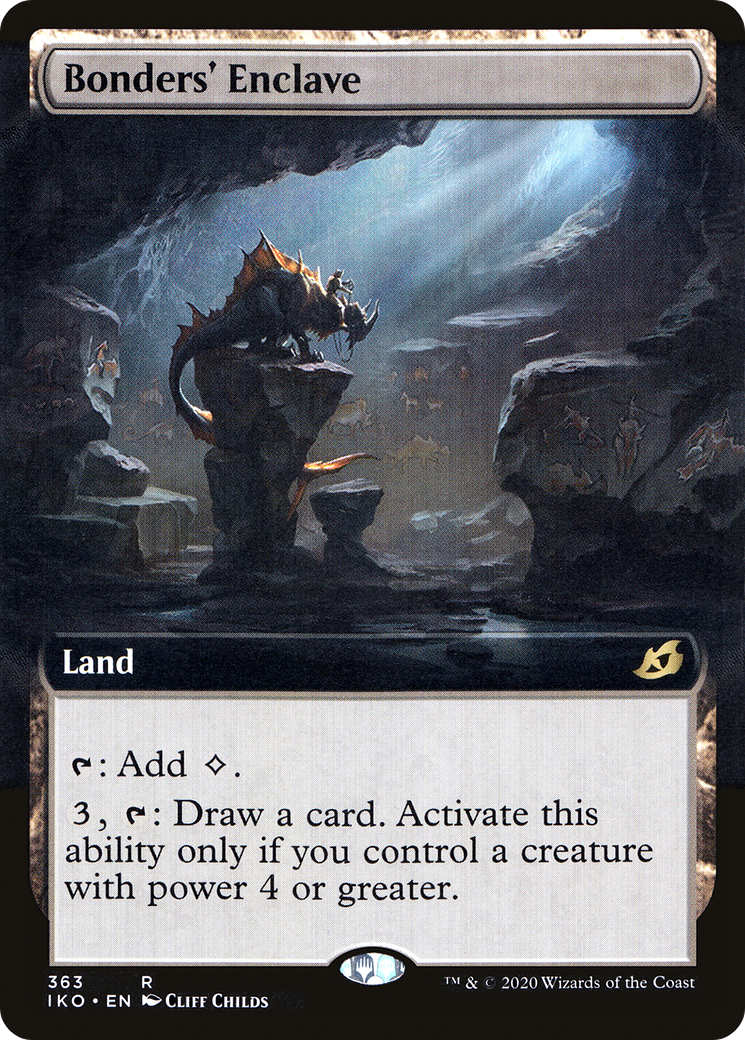 Bonders' Enclave (Extended Art) [Ikoria: Lair of Behemoths]-1