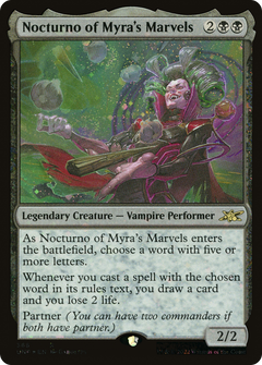 Nocturno of Myra's Marvels (Galaxy Foil) [Unfinity]-1