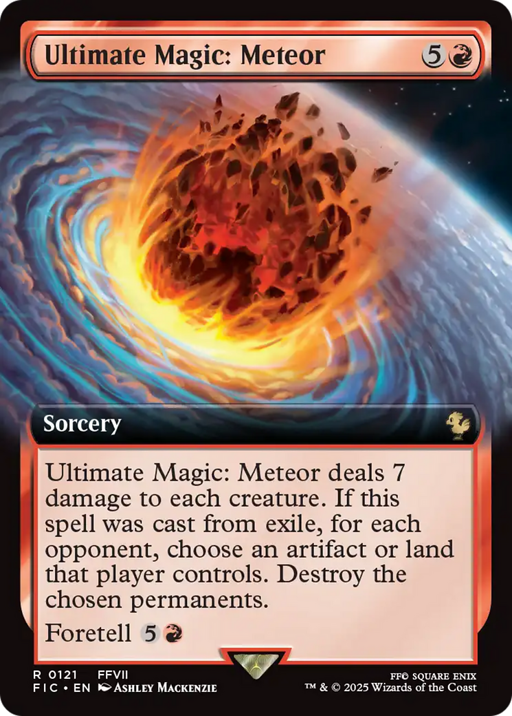 Ultimate Magic: Meteor (Extended Art) [FINAL FANTASY Commander]-1