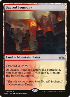 Sacred Foundry [Guilds of Ravnica]-1