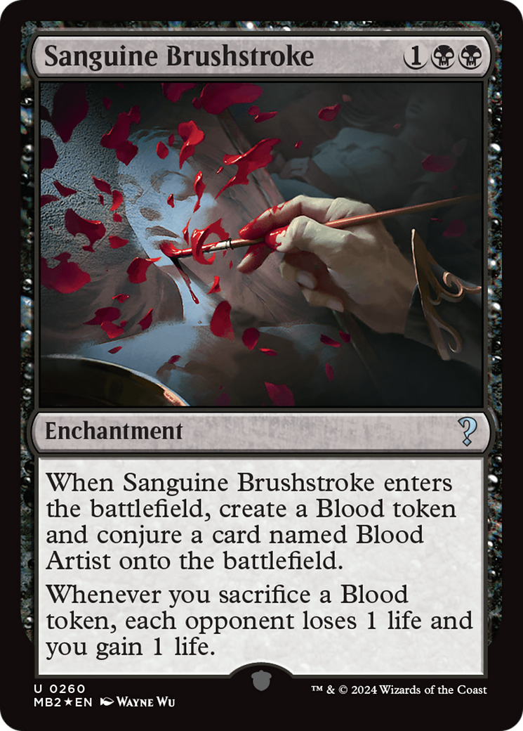 Sanguine Brushstroke [Mystery Booster 2]-1