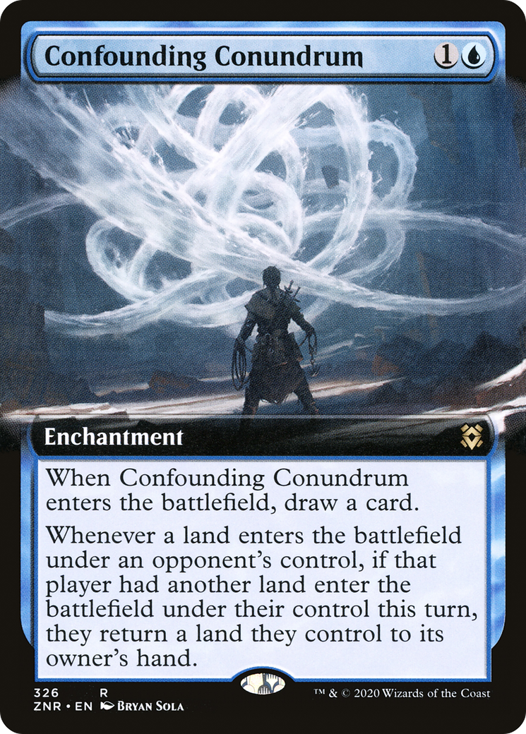Confounding Conundrum (Extended Art) [Zendikar Rising]-1